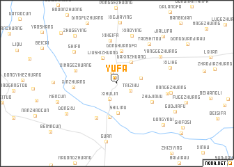 map of Yufa
