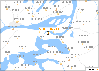 map of Yufengwei