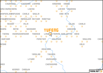 map of Yü-feng