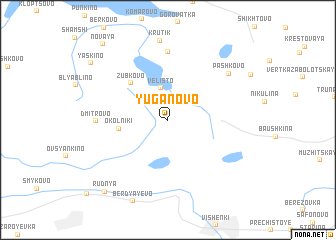 map of Yuganovo