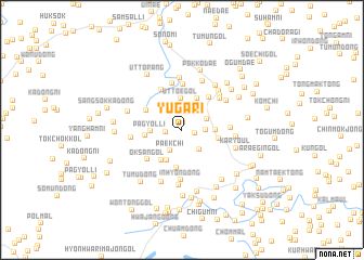 map of Yuga-ri