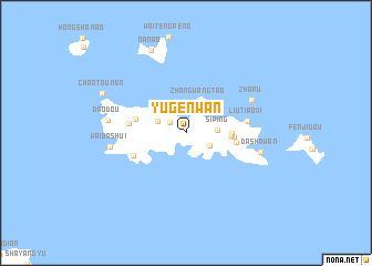 map of Yugenwan