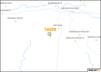 map of Yugra