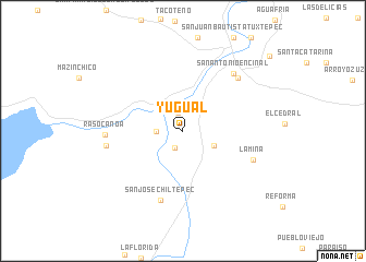 map of Yugual