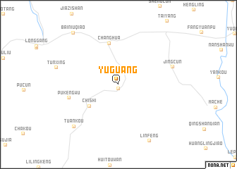 map of Yuguang