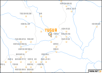 map of Yugua