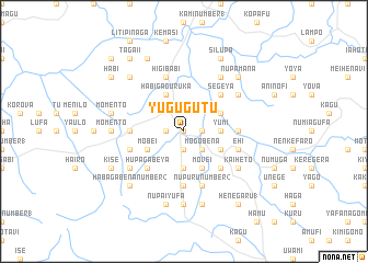 map of Yugugutu