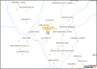 map of Yuguti