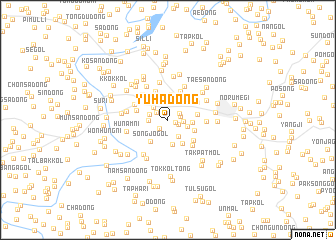 map of Yuha-dong