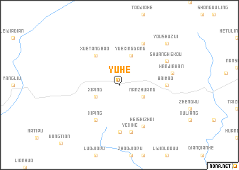 map of Yuhe