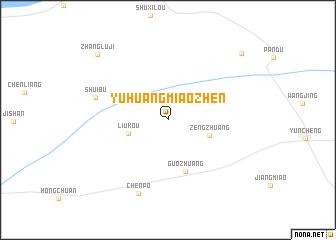 map of Yuhuangmiaozhen