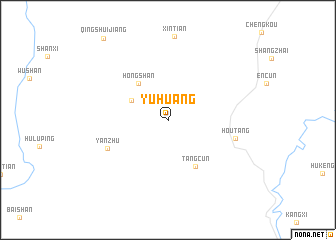 map of Yuhuang