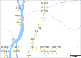 map of Yu II