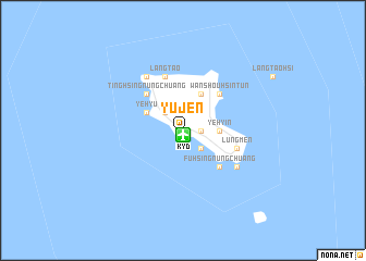 map of Yü-jen