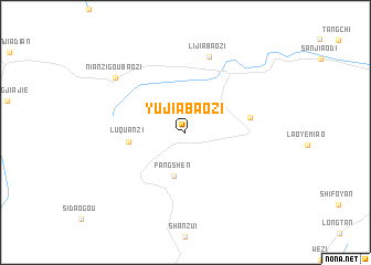 map of Yujiabaozi