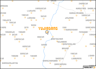 map of Yujiadang