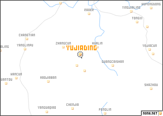 map of Yujiading