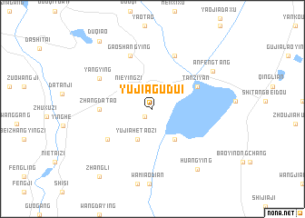 map of Yujiagudui