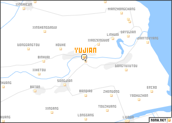 map of Yujian