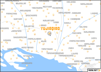 map of Yujiaqiao