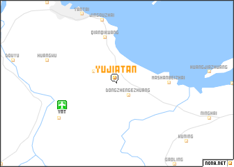 map of Yujiatan