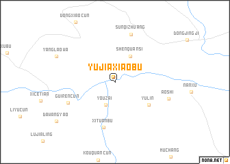 map of Yujiaxiaobu