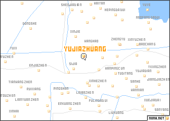 map of Yujiazhuang