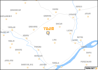 map of Yujia