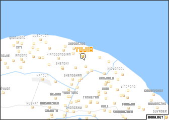 map of Yujia