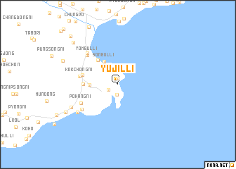 map of Yujil-li