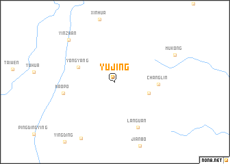 map of Yujing