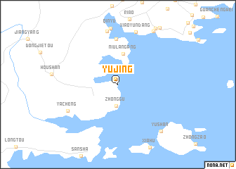 map of Yujing