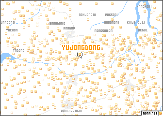 map of Yujŏng-dong