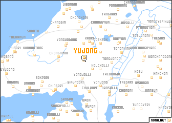 map of Yujŏng