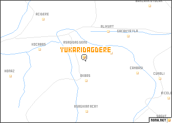 map of Yukarıdağdere