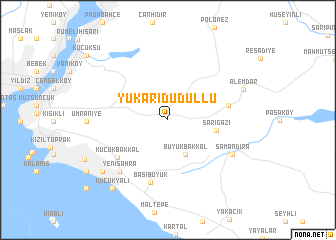 map of Yukarıdudullu