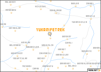 map of Yukarı Fetrek