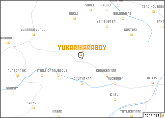 map of Yukarıkaraboy