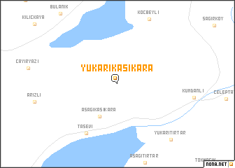 map of Yukarıkaşıkara