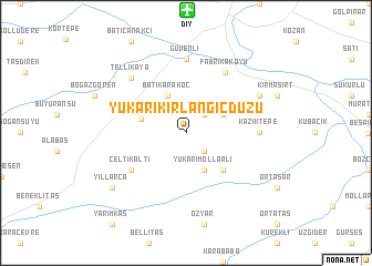 map of Yukarıkırlangıçdüzü