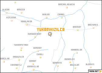 map of Yukarıkızılca