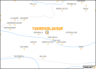 map of Yukarı Kölüksür