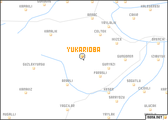 map of Yukarıoba