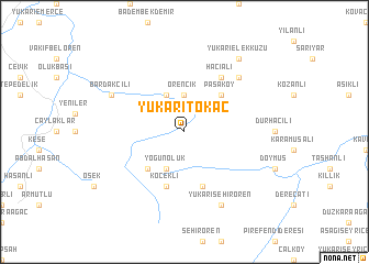 map of Yukarıtokaç