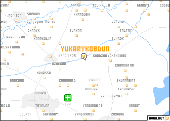 map of Yukarykobdun