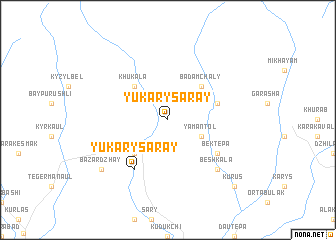 map of Yukary-Saray