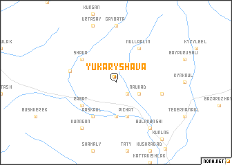 map of Yukary-Shava