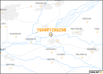 map of Yukary Zhuzha