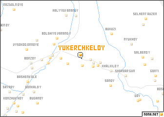 map of Yukerch-Keloy