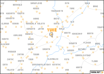 map of Yuke